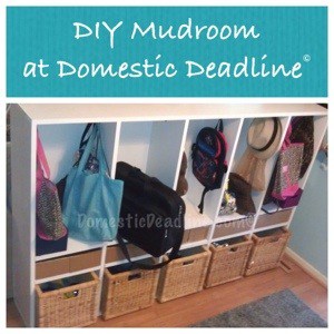 Custom Entryway Cubbies - DIY Organized Mudroom