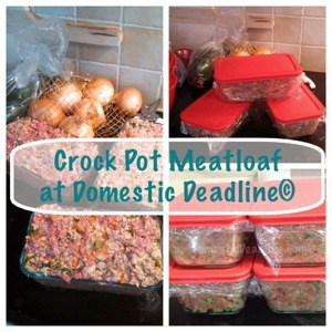 #crockpot #slowcooker #meatloaf #recipe #glutenfree #cleaneating #domesticdeadline