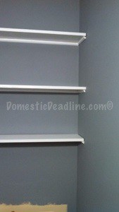 DIY Bathroom Shelves