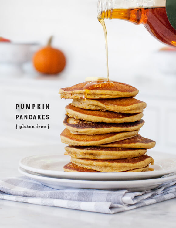 pumpkin pancakes, gluten free style, in honor of the #GilmoreGirlsRevival