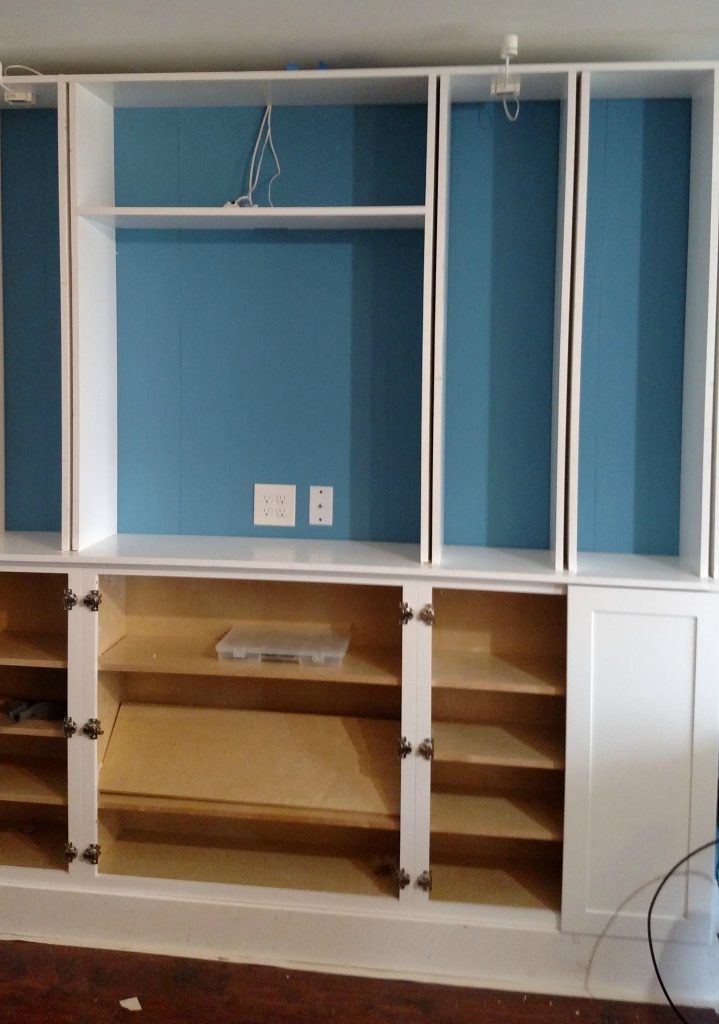 custom built ins office diy