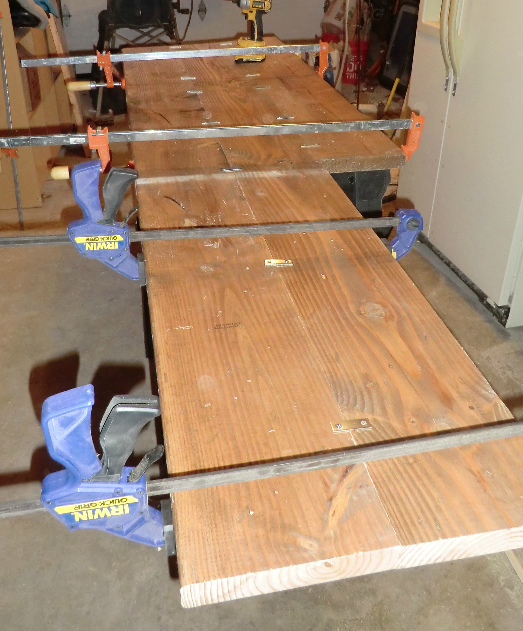DIY Barn Wood Countertops