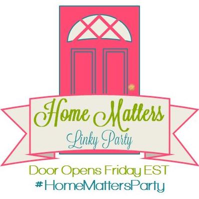 Home Matters Linky Party #118 - Domestic Deadline
