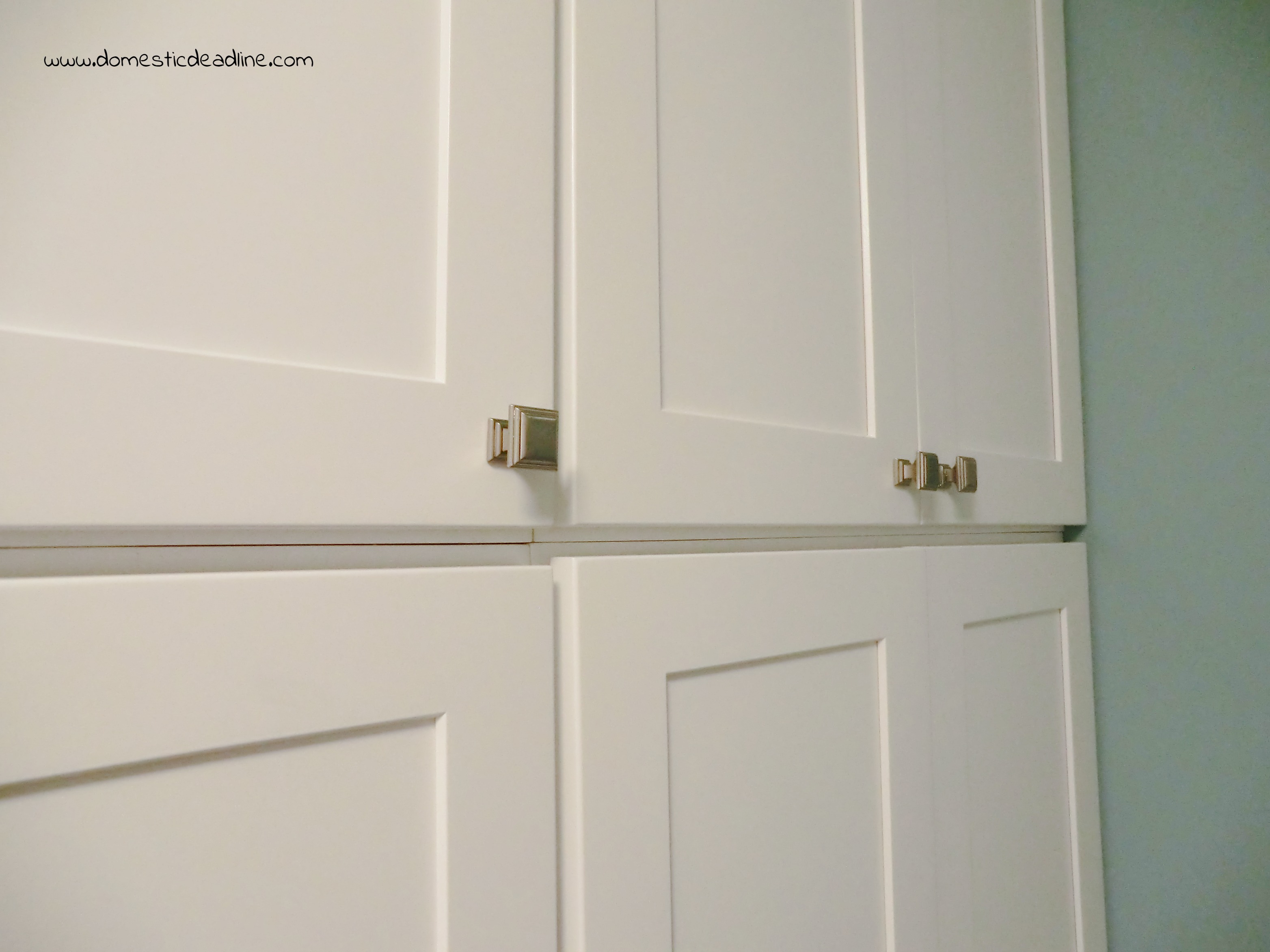Farmhouse Mudroom Knobs, Pulls and Finishing Touches