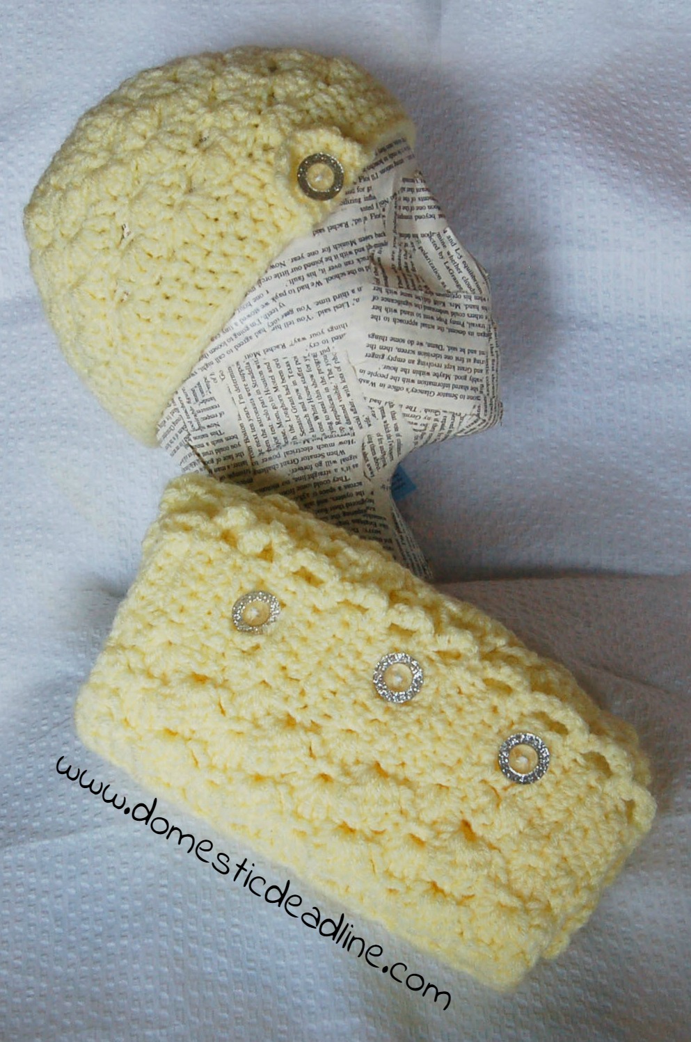 Shelly Scarf and Hat Crochet Patterns