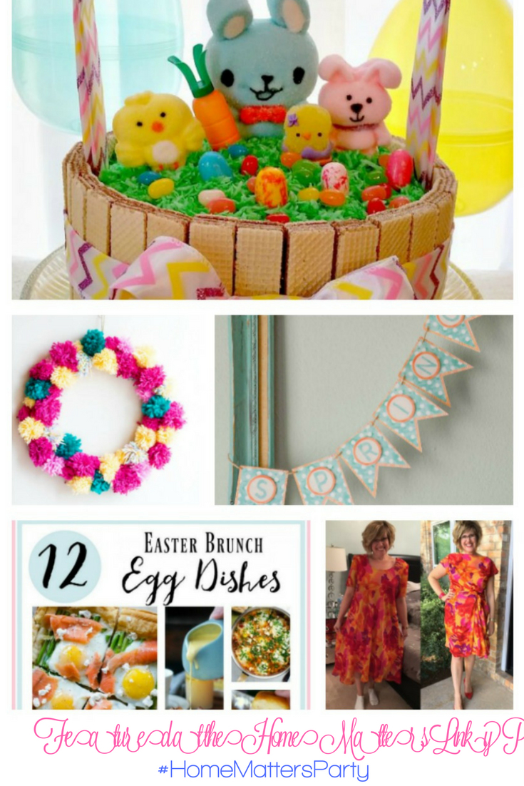 Come join the fun and link your blog posts at the Home Matters Linky Party. Find inspiration, recipes, decor, crafts, organize, home, garden, repurpose, upcycle -- Door Opens Friday EST.