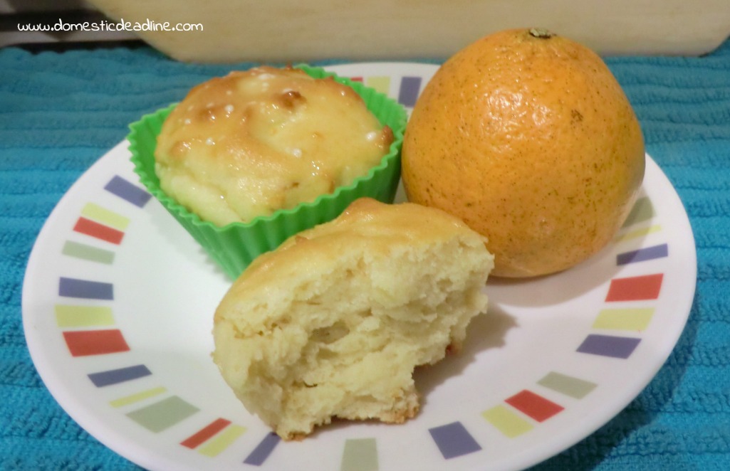 Gluten Free Glazed Orange Muffins