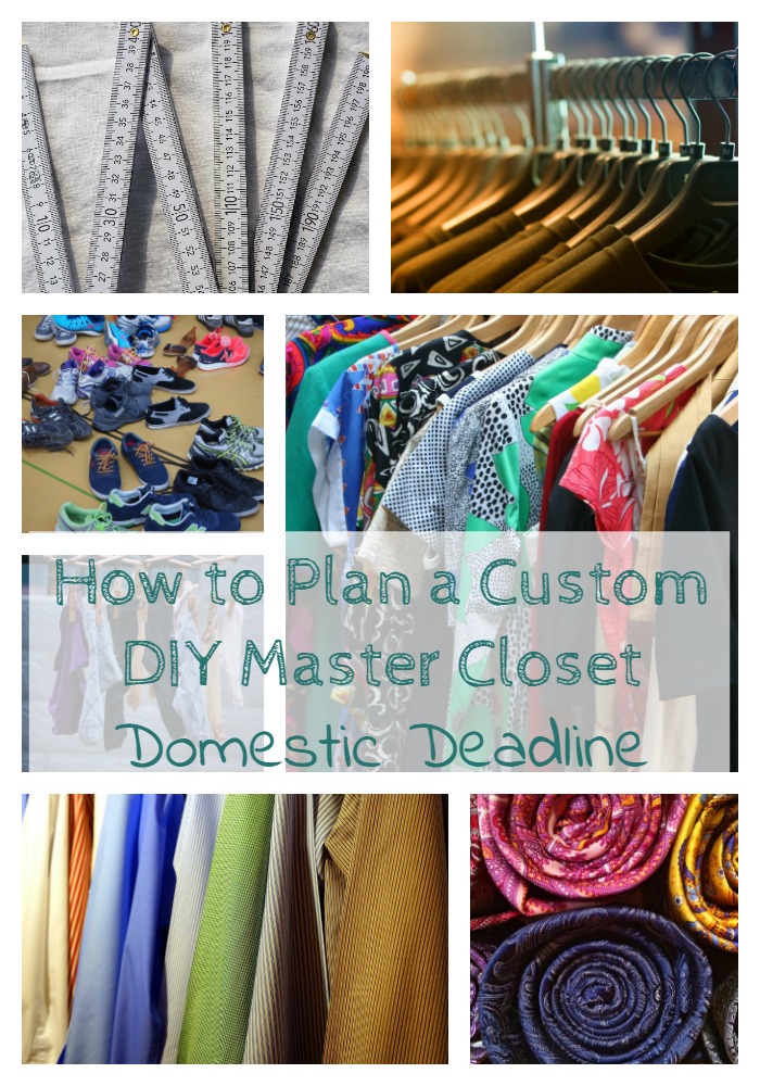 How to Plan a Custom DIY Master Closet 