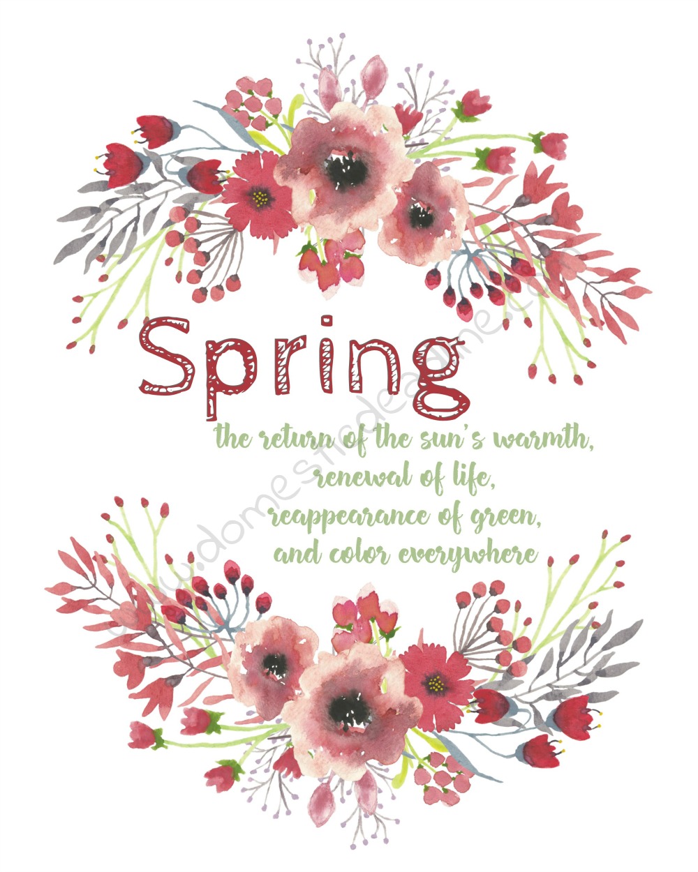 FREE Spring Printable