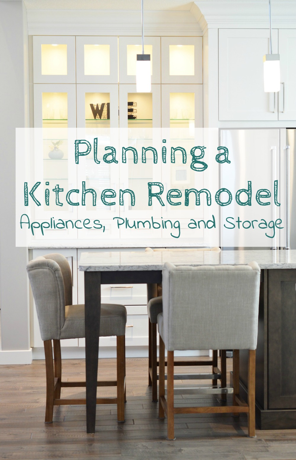 How to plan a kitchen remodel - appliances, plumbing, storage