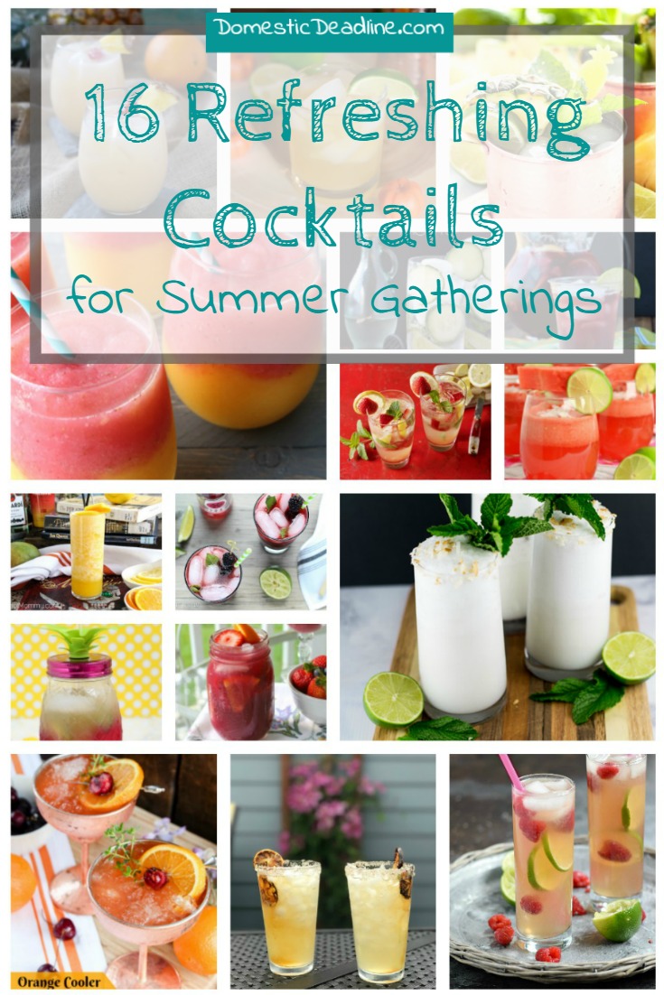 16 Refreshing Cocktails for Summer Gatherings - Domestic Deadline