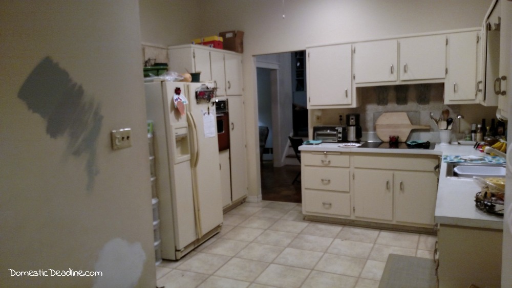 Renovation Realities - Kitchen Before - Follow along as I create my dream farmhouse kitchen - Domestic Deadline