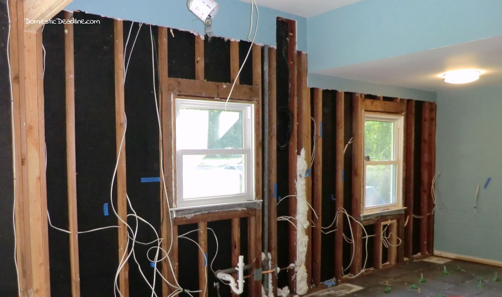 Planning and Installing Electrical Outlets in a Kitchen Renovation – Domestic Deadline - One of the most important parts of planning a kitchen is the placement of electrical outlets. How we planned, wired, and installed outlets in our kitchen