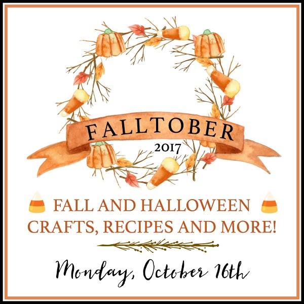 Falltober Linky Party 2017 - Fall and Halloween Crafts, Recipes and More - Domestic Deadline