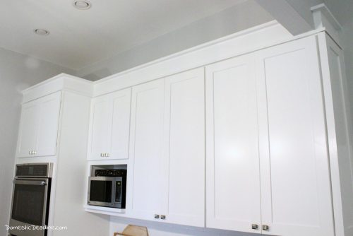 Building a custom range hood cabinet for under $250 for my farmhouse fixer upper kitchen - Domestic Deadline