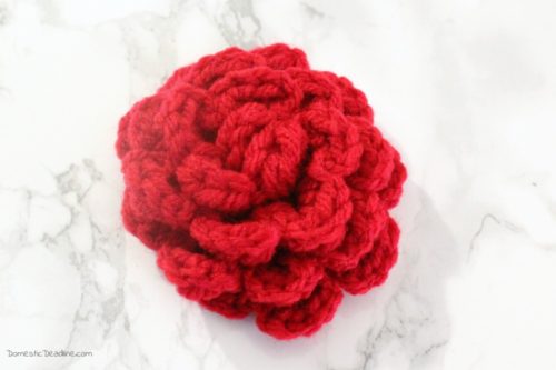 Easy Crocheted Roses