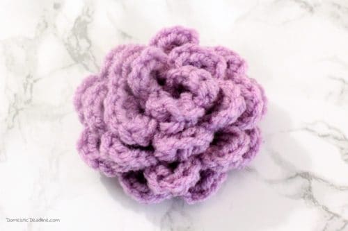 Easy Crocheted Roses