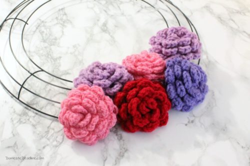 Easy Crocheted Roses