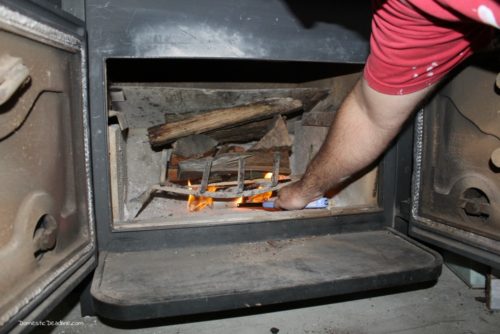 These easy DIY fire starters with dryer lint and toilet paper tubes are a great way to use things that would otherwise go in the trash. Wrapped in wax paper to ignite the fire