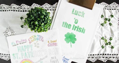 The Leprechauns are having fun sharing all sorts of St. Patrick’s Day Ideas. Get your green on and kiss the Blarney Stone. Find great food, decorating and party ideas, and more. Plus link up at Home Matters with recipes, DIY, crafts, decor.