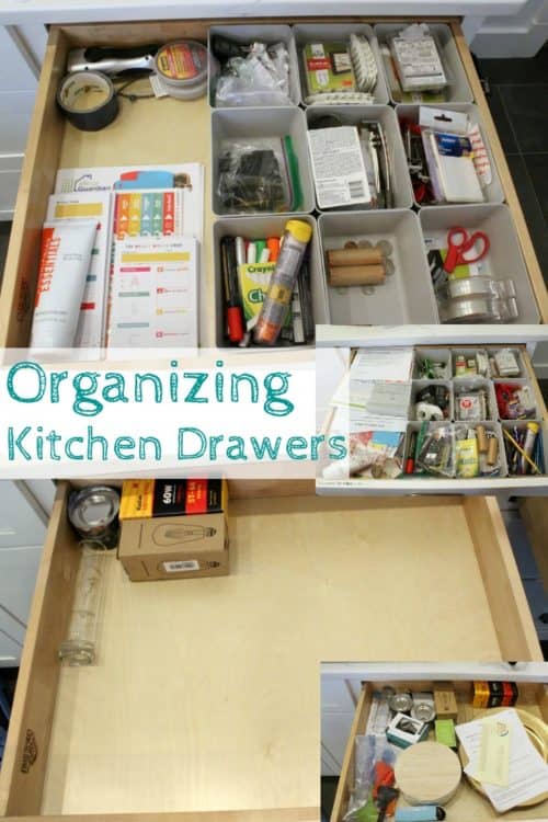In the spirit of spring cleaning let's get our drawers organized. Today's focus is junk, dining room, or kitchen drawers. Get ideas, tips, and tricks to help you get your drawers organized. - Domestic Deadline