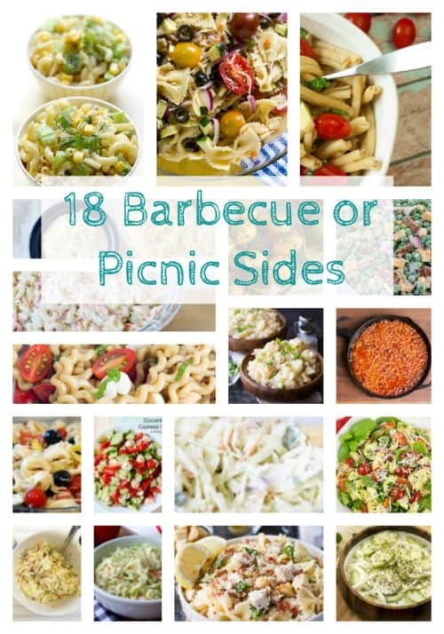 Looking for the perfect side dish to bring to your summer barbecue or picnic? Check out this collection of 18 barbecue or picnic sides. www.domesticdeadline.com