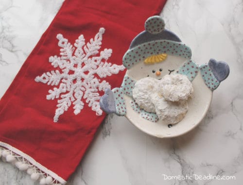 We've turned a family favorite gluten-free so everyone can enjoy it. Traditional snowball cookies (or butterball cookies) still taste just as yummy as my grandma made them www.domesticdeadline.com