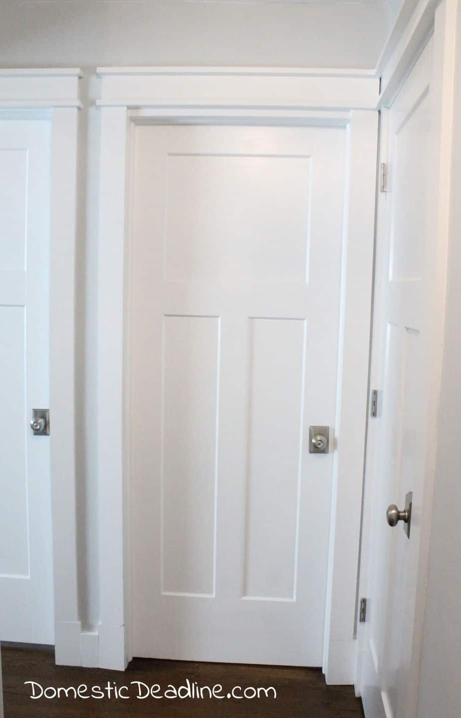 Craftsman Style Doors and Trim - DIY - Domestic Deadline