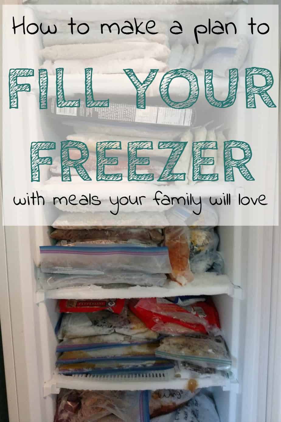 How to Plan to Fill Your Freezer with Meals the Whole Family Will Enjoy