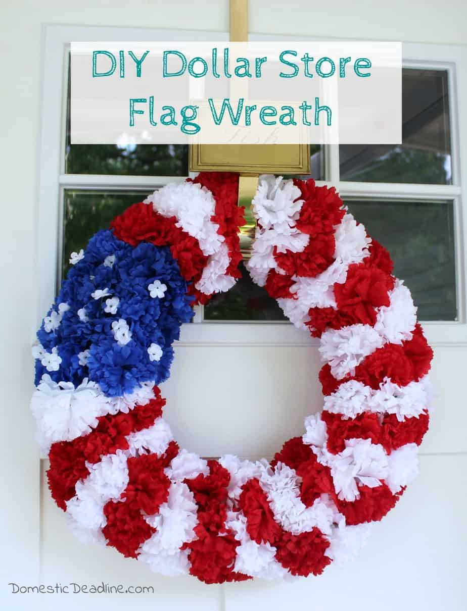 Flag Wreath Pin | Domestic Deadline