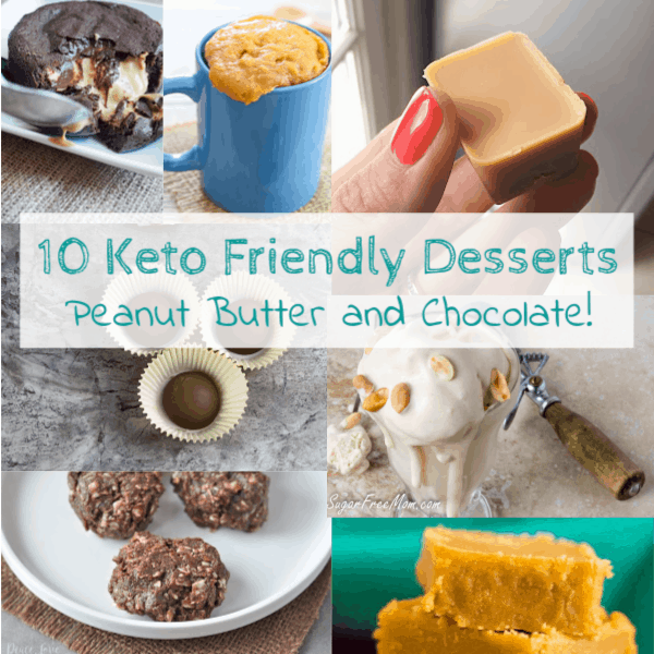 10 Peanut Butter Keto Recipes square | Domestic Deadline