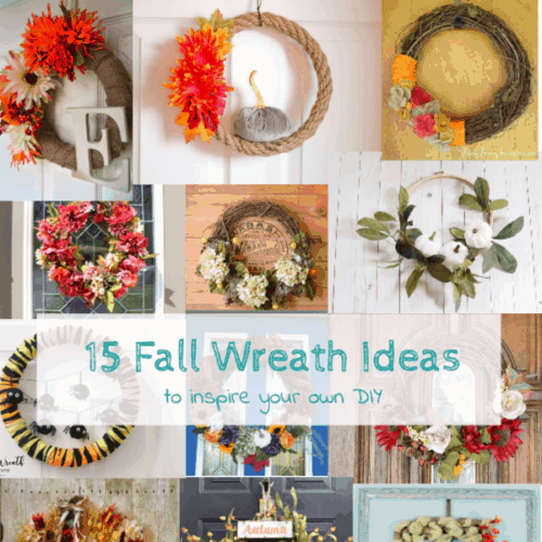 Fall Wreath Ideas to inspire your own DIY Square | Domestic Deadline