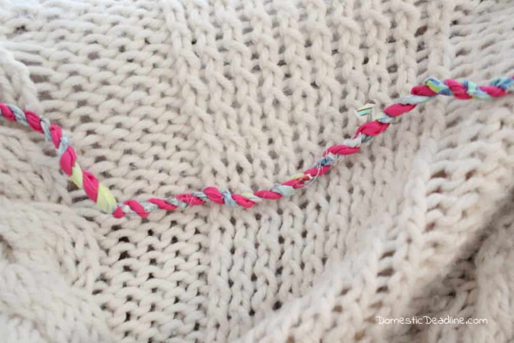 Pink Fabric Twine