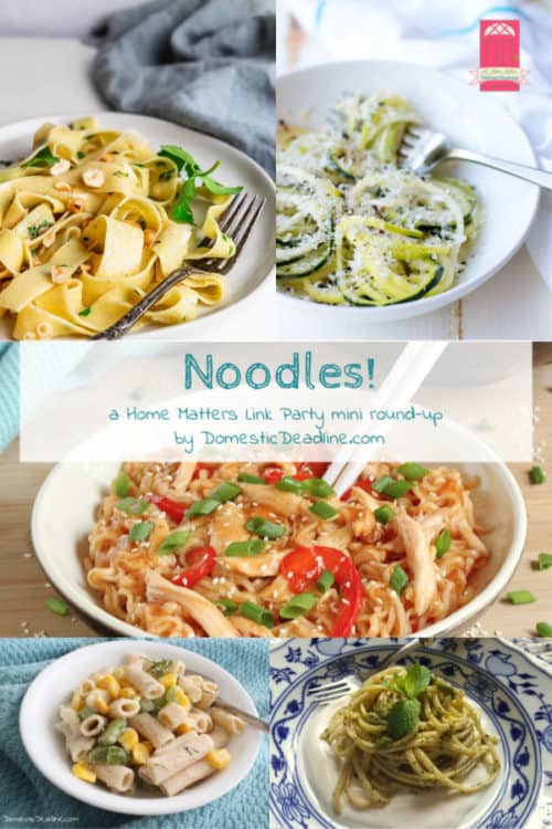 Noodles, Noodles, Noodles! + HM #226 | Domestic Deadline