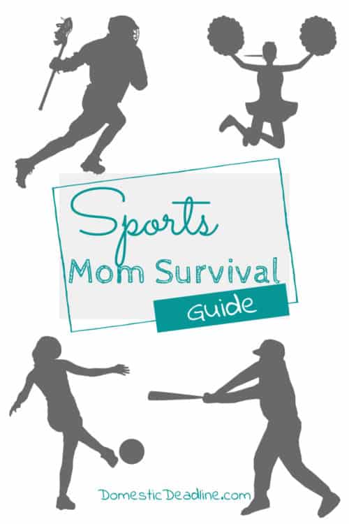 Learn my top must-haves for sports mom survival. From one game to a day long tournament. Find the gear to be an organized sports mama no matter your game www.domesticdeadline.com