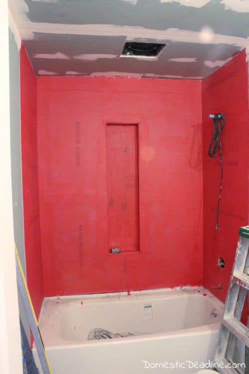 A bathroom renovation is a major undertaking. See where we started and learn why we made some of the selections to reduce mold and allergies. www.domesticdeadline.com