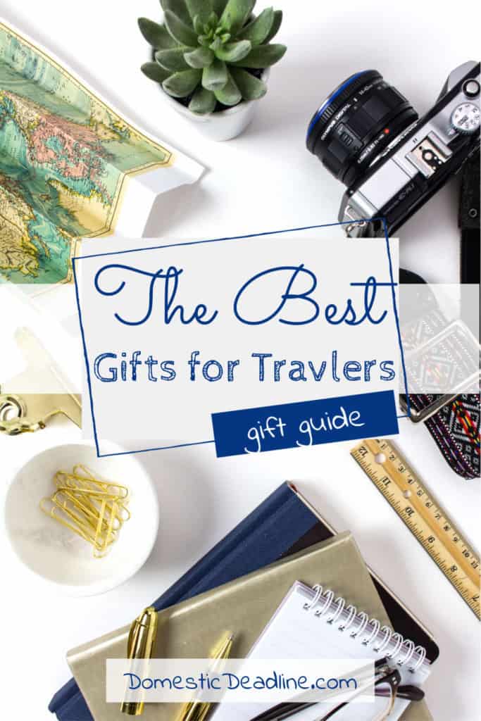 Need unique gift ideas for the world traveler on your shopping list? This gift guide is packed with awesome ideas for the traveler. DomesticDeadline.com