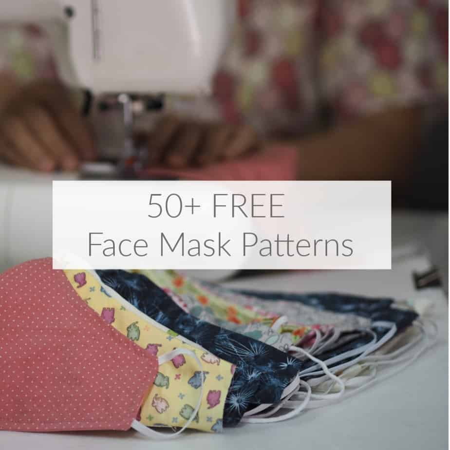 Over 50 Free Face Mask Patterns | Domestic Deadline