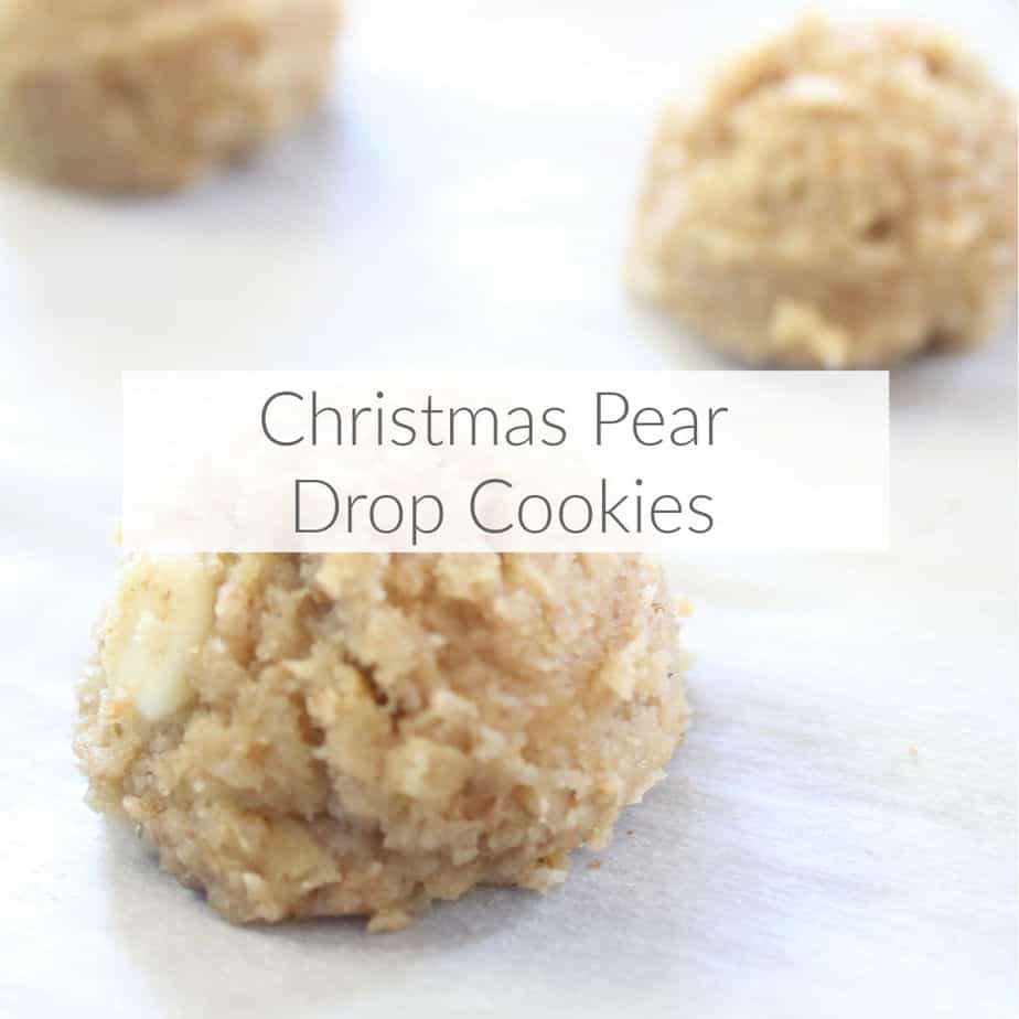 Hallmark Movie Christmas Pear Drop Cookies Domestic Deadline